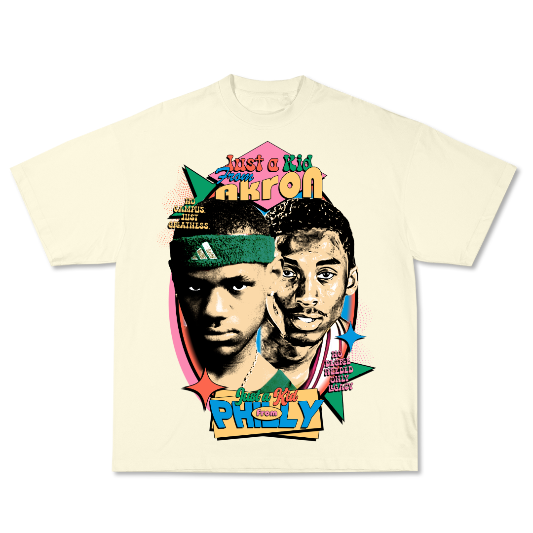 Bean & Bron "Highschool to Hardwood" Tee
