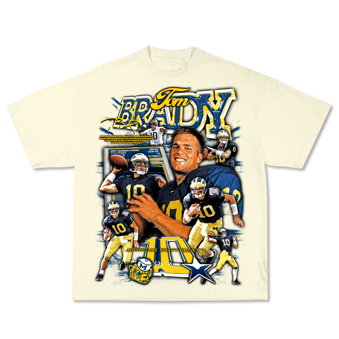 Tom Brady Michigan Tee