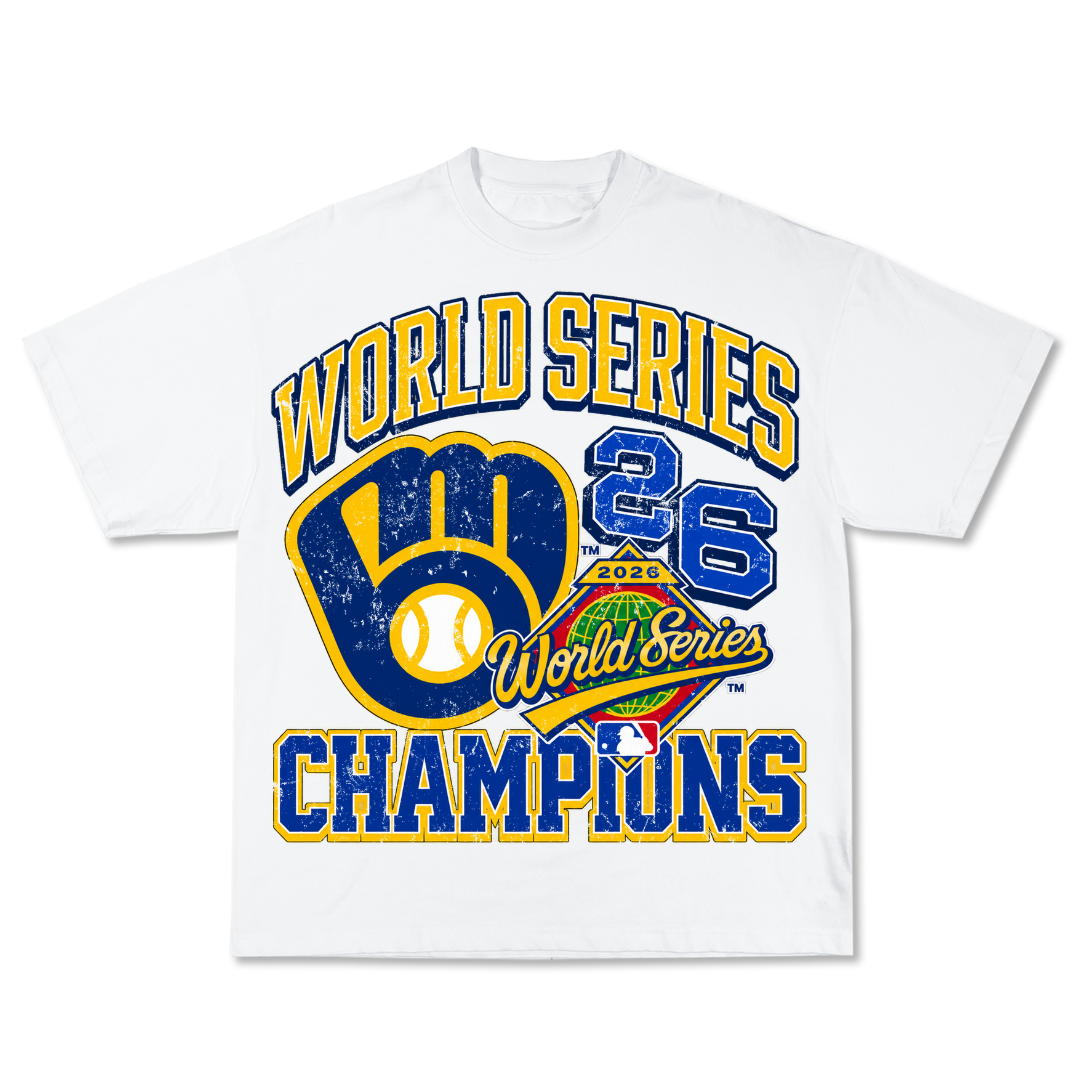 Vintage Brewers Champs Tee