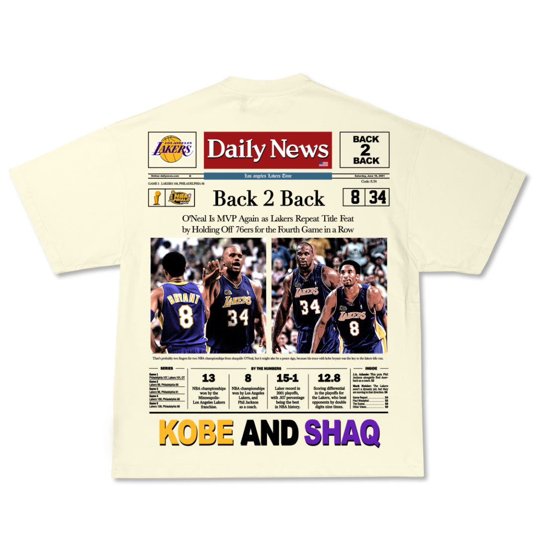 Kobe & Shaq V2 Tee