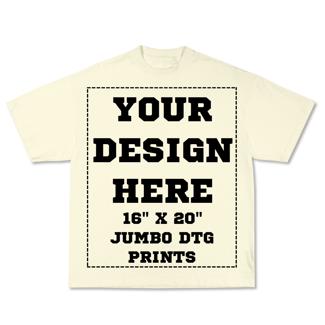 Custom Jumbo Print Tee
