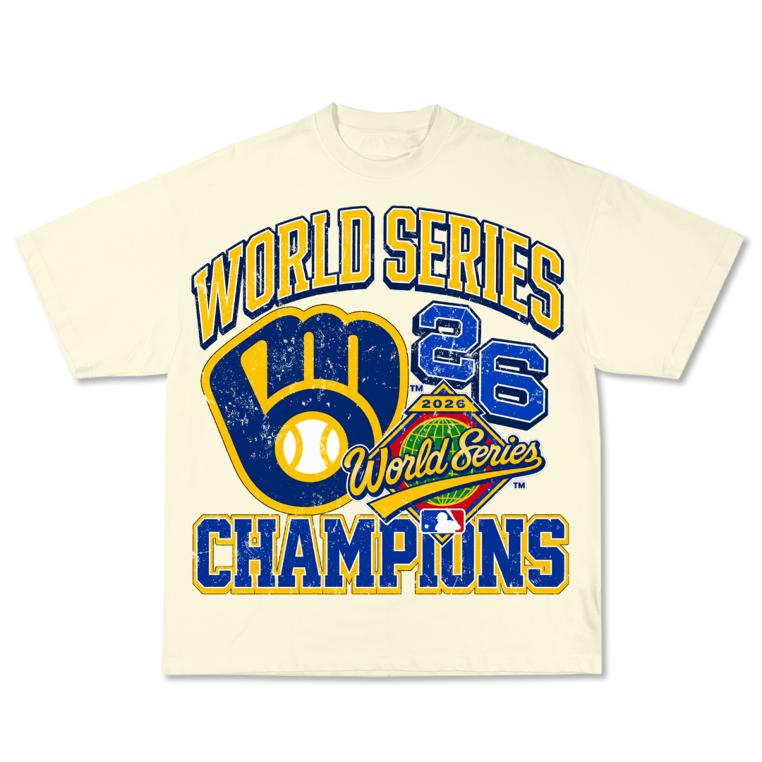 Vintage Brewers Champs Tee