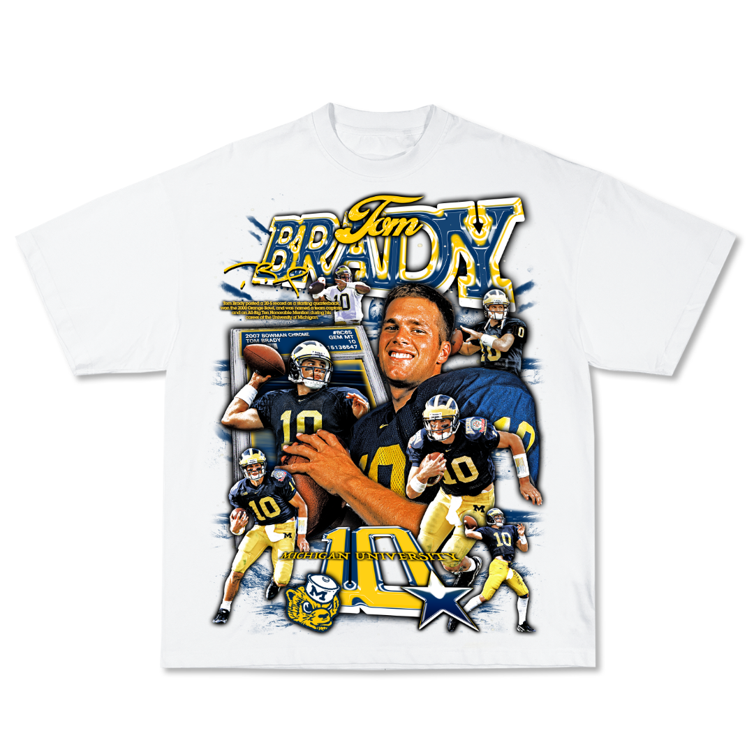Tom Brady Michigan Tee