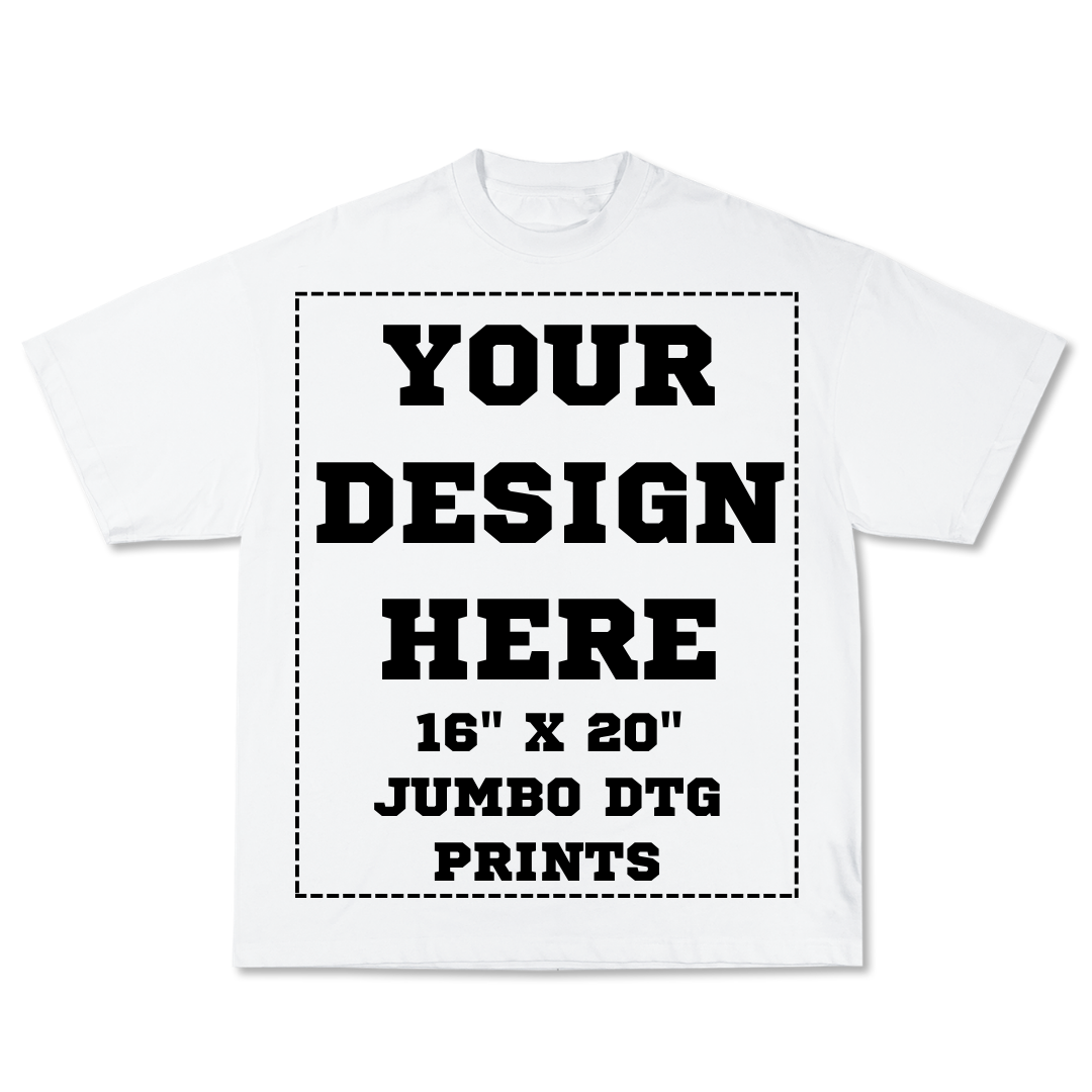 Custom Jumbo Print Tee