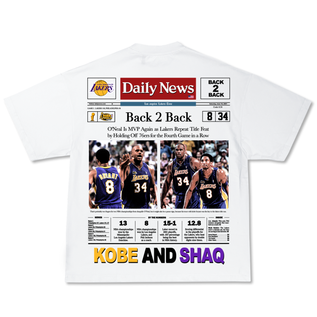 Kobe & Shaq V2 Tee